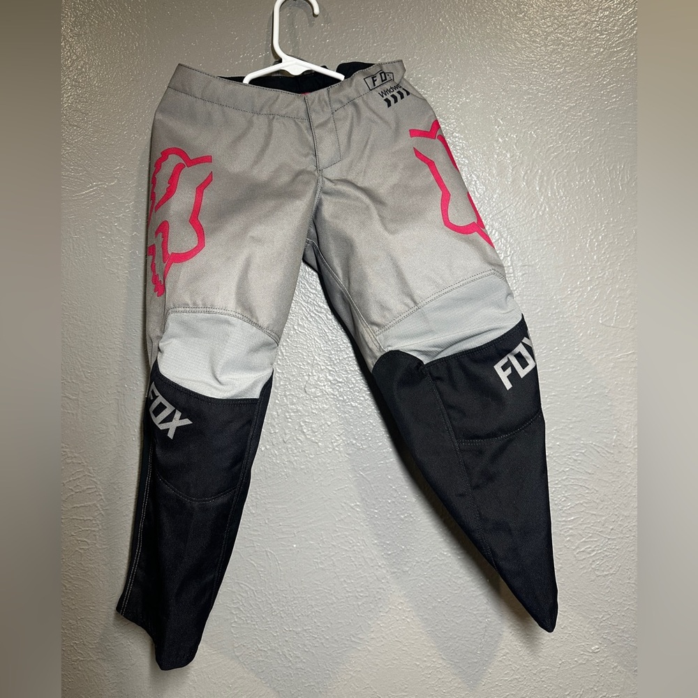 Fox kids dirt bike pants size 5